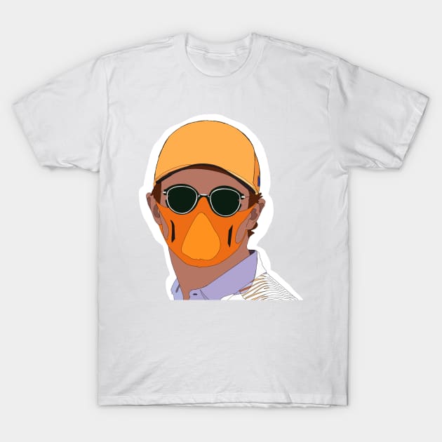 Lando Norris Hungary 2020 T-Shirt by royaldutchness